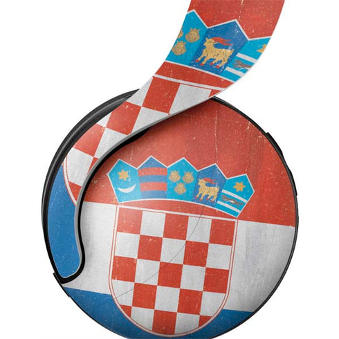 Croatia Flag Distressed PULSE 3D Wireless Headset for PS5 Skin